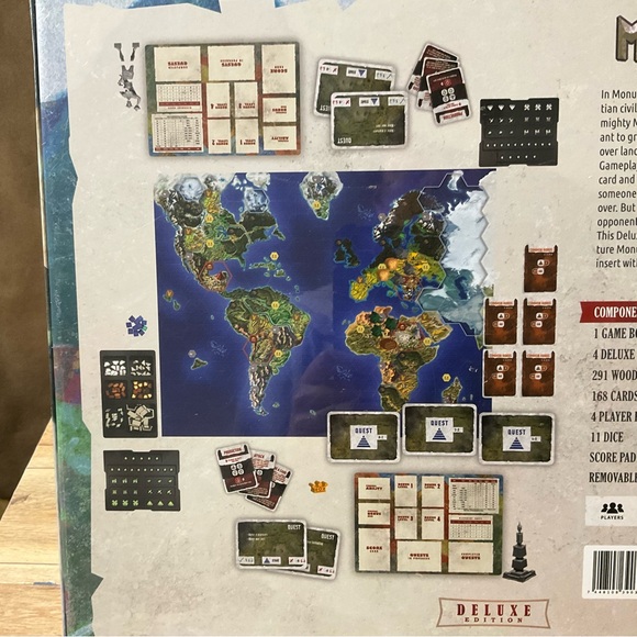 New! Martin Looij Monuments Game Deluxe Edition Keep Exploring Games Board - Picture 8 of 9